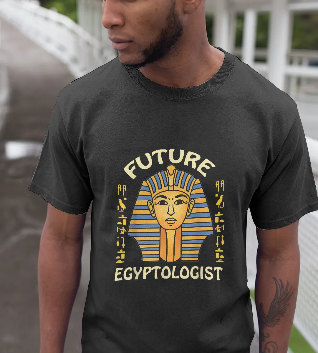 1sttheworld T-Shirt - Future Egyptologist Ancient T-Shirt Black A35
