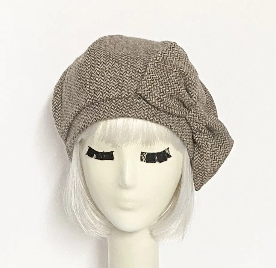 Beret Hat Bow