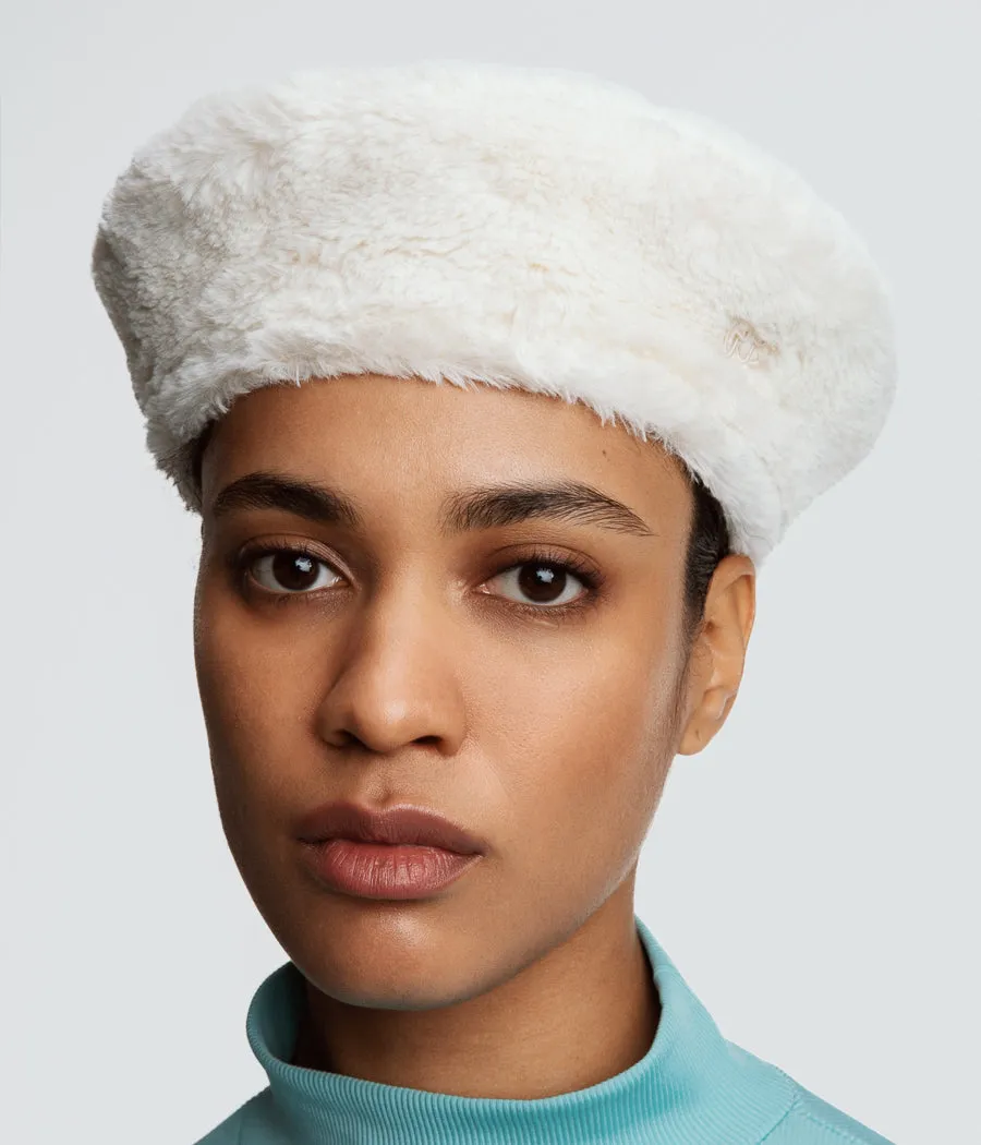 Faux-Fur Beret