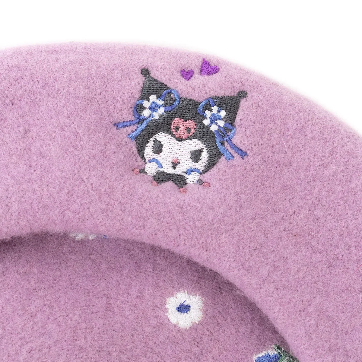Kuromi JapanLA Floral Beret