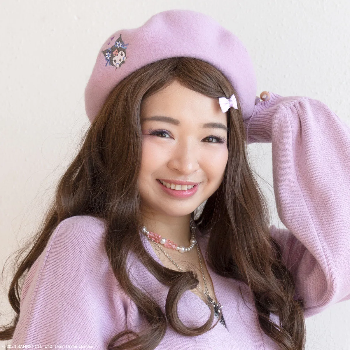 Kuromi JapanLA Floral Beret