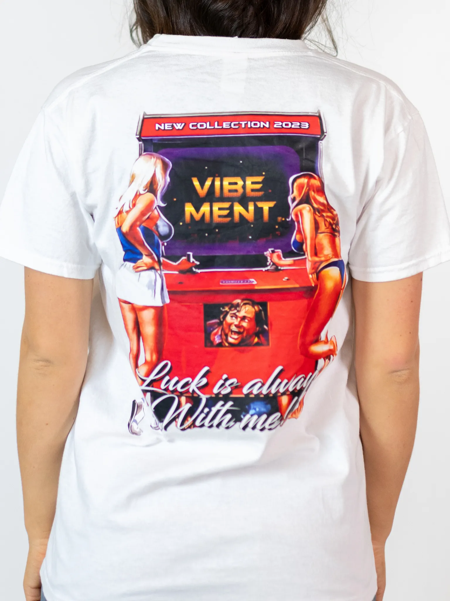 LYCKA T-SHIRT - VIT