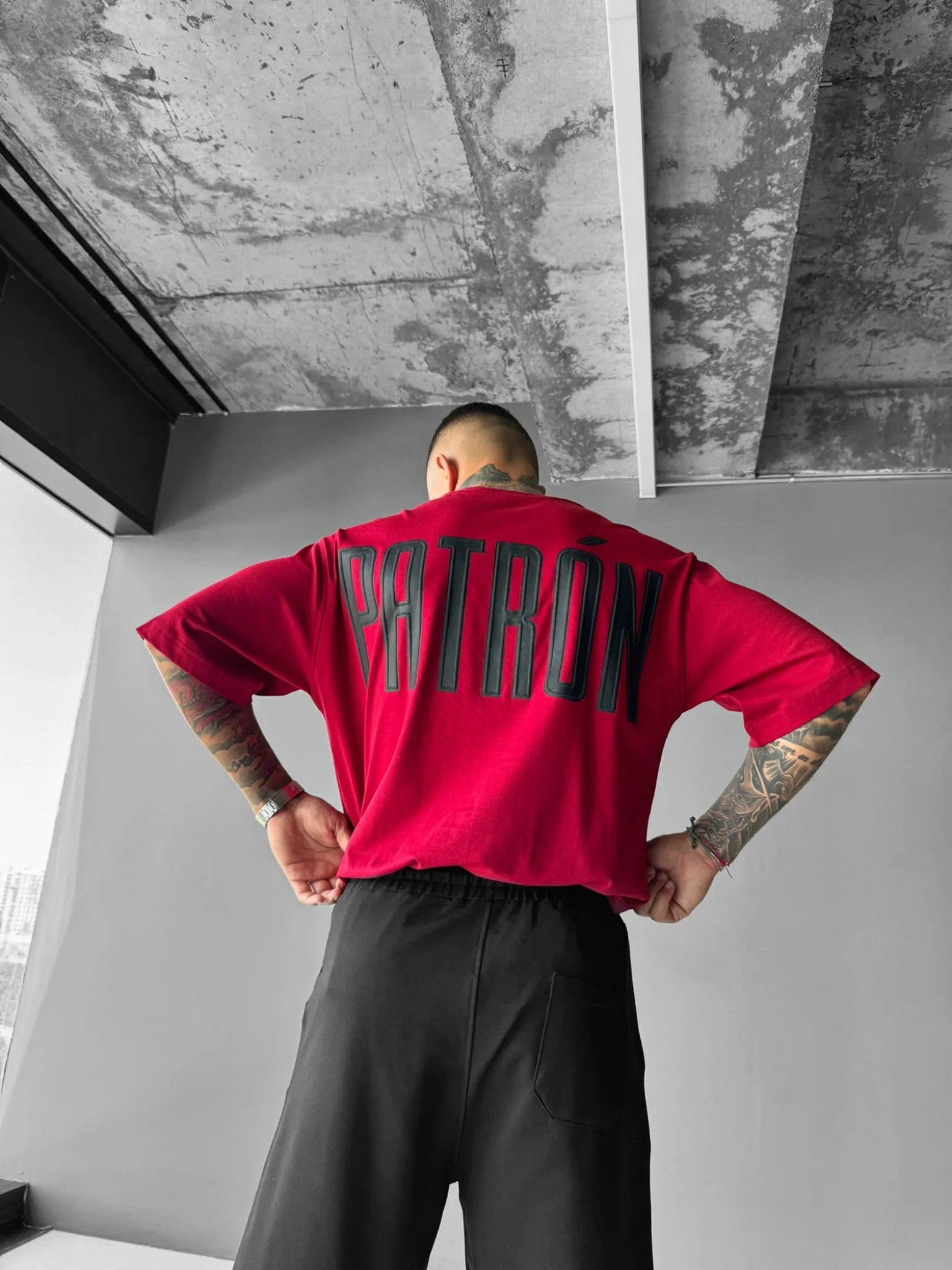 Oversize Patron T-shirt - Salsa