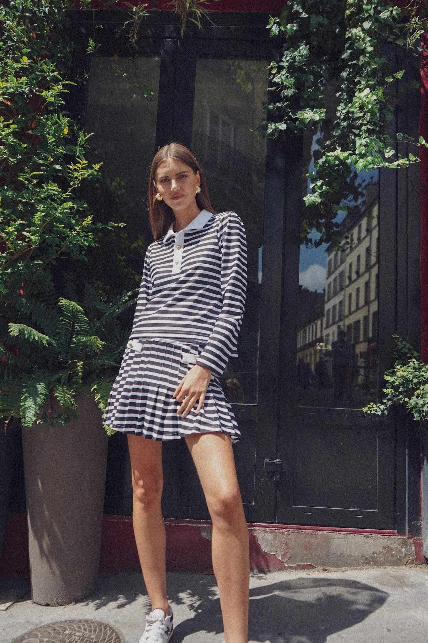 The Benny Top - Beret Stripe