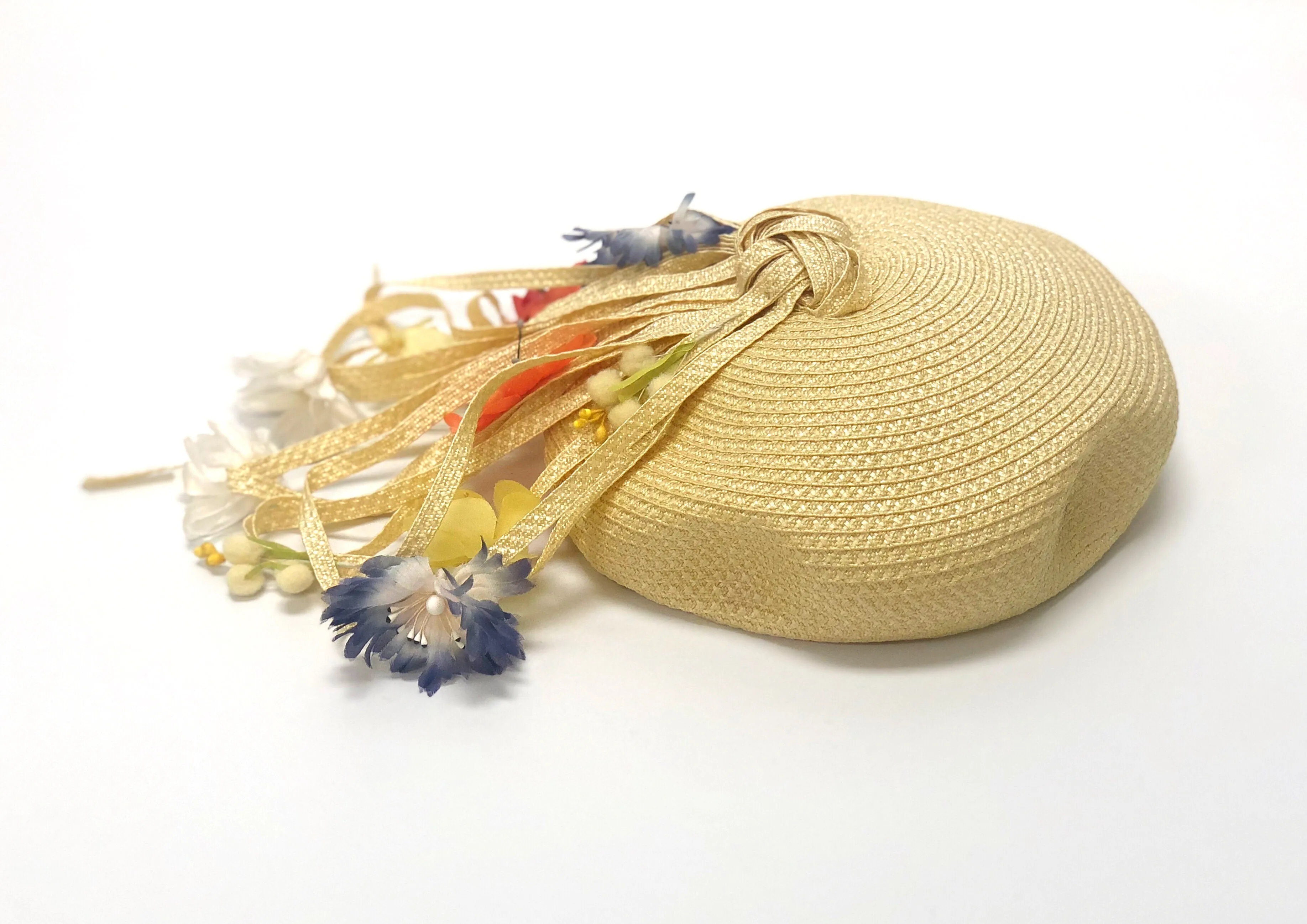 Yves Saint Laurent Vintage Floral Beret